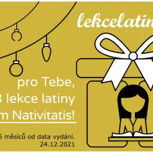 Vánoční balíček - 3 lekce